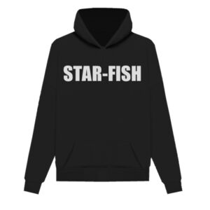 Sudadera Unisex Surfing de STAR-FISH negro