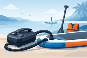 Bomba de aire eléctrica SUP: cuál elegir