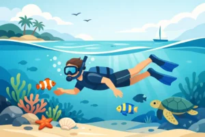 Cómo iniciarse en snorkel sin complicarte