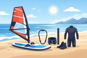 Equipo básico para empezar windsurf bien