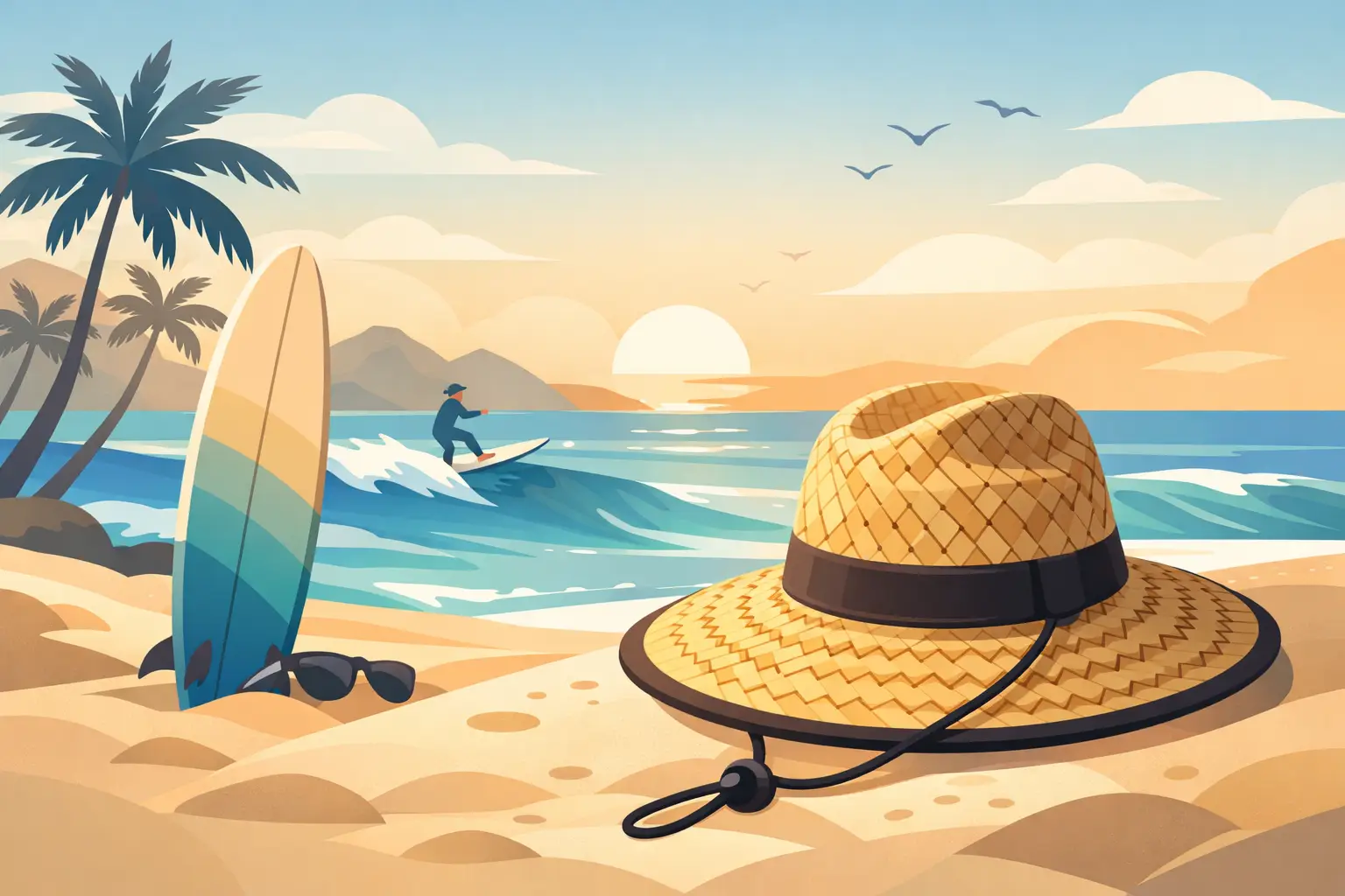 Gorro de paja surf: cómo elegir bien