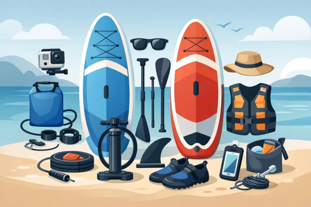 10 accesorios imprescindibles para paddle surf