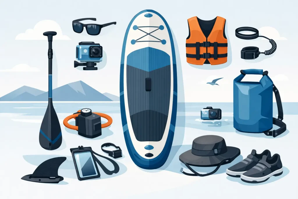 Guía completa de accesorios para SUP
